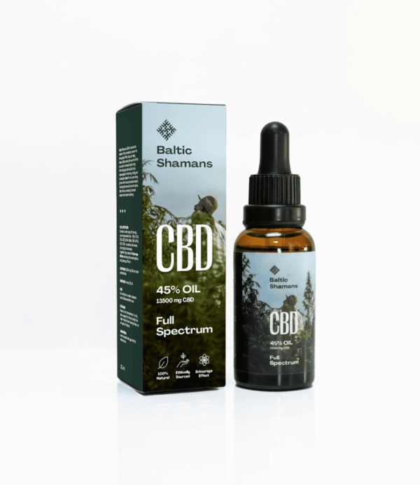 45% CBD Oil Aliejus Full Spectrum
