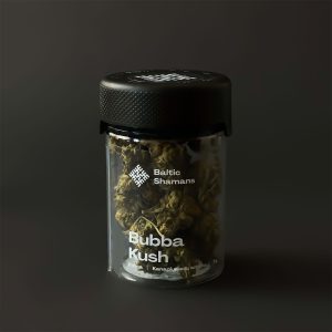 Kanapių žiedų arbata – Bubba Kush CBD