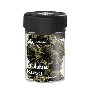 Kanapių žiedų arbata – Bubba Kush CBD